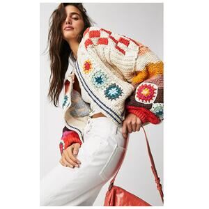 Free People Clear Skies Cardigan Size Small